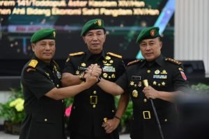 Sejumlah PJU Kodam Hasanuddin Berganti, Pangdam Tegaskan Slogan 6K di Hati Kita