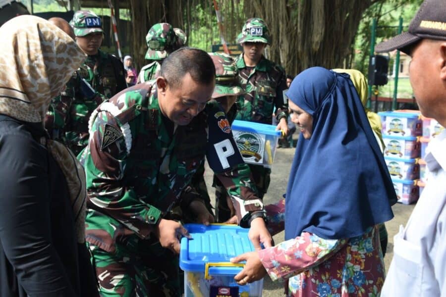 Puspomad Gelar Bakti Sosial di Rahlat Sanggabuana