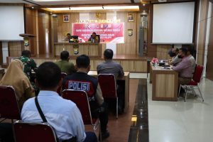 Kapolres Palopo Mempimpin Kesiapsiagaan Penanganan Penanggulangan Bencana Alam