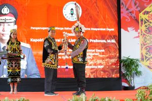 Polri Dan Adat Dayak Nasional Komitmen Kawal Pembangunan IKN