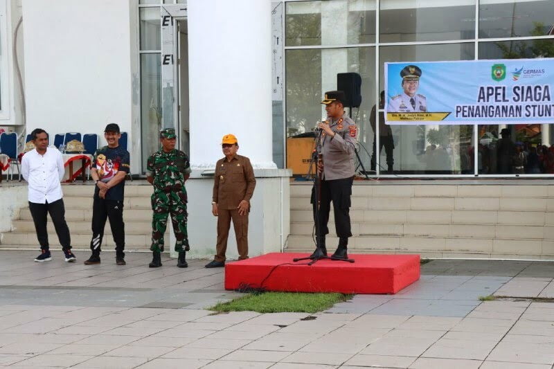 Pesan Wali Kota dan Kapolres Palopo di Apel Siaga Penanganan Stunting | NEWS TV