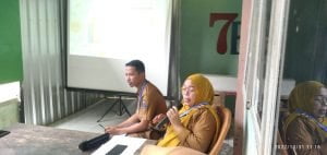 Kepala Puskesmas Rumbia Melakukan Rapat Lokah Mini Bulanan