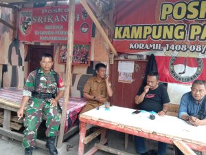 Batuud Ramil 1408 -08 Makassar, Gelar Komsos Bersama Warga