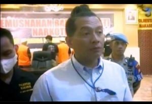 Barang Bukti Jenis Shabu Dan Ganja Dimusnahkan Oleh Satresnarkoba Polrestabes Makassar