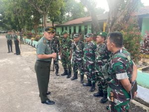 Dandim 1408/Makassar Mengarahkan Banbinsa Mengikuti Pelatihan Budi Daya Ikan Nila