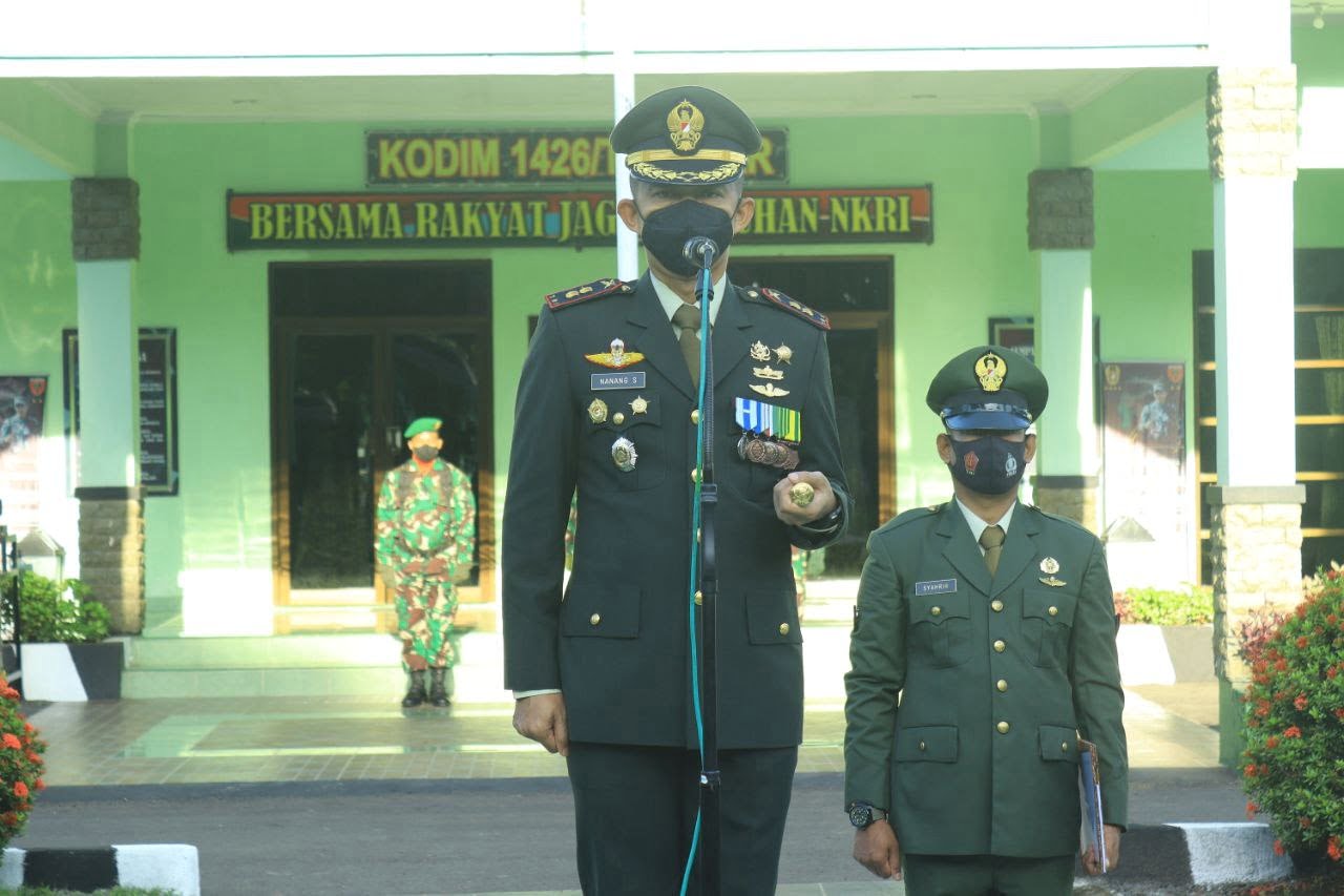 Hari Pahlawan, Dandim 1426/Takalar Bacakan Pidato Mentri Sosial RI