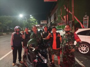 Cegah Perang Kelompok, Koramil 1408-04 Dan Warga Melakukan Patroli