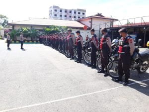Kapolres Palopo Beri Arahan Anggota Usai Apel Pagi