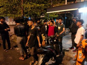 Timsus Polres Palopo Lakukan Penyisiran pembubaran Aksi Balap Liar