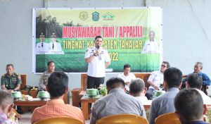 Dinas Tanaman pangan gelar Musyawah Tani Appalili tentukan jadwal tanam perdan