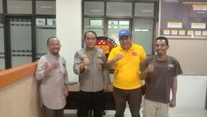 Ketua MOI Sulsel Sambangi Humas Polda Sulbar