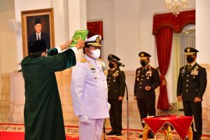 Laksamana Yudo Margono Resmi Dilantik Presiden RI Sebagai Panglima TNI
