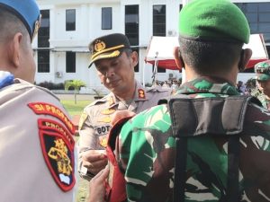 Kapolres Takalar Pimpin Apel Gelar Pasukan Operasi Lilin 2022