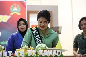 Gelar HUT ke-61, Ibu Raksa Karini Srisena Daerah XIV/Hasanuddin Ajak Kowad Untuk Menjadi Teladan Bagi Kelompok Wanita Lainnya*
