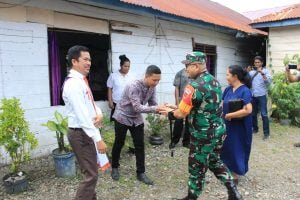 Pantau Gereja, Dandim Pasangkayu: Meningkatkan Pengamanan Natal dan Menjelang Tahun Baru