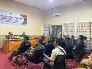 Disdukcapil Pinrang Gelar Kegiatan  Forum Konsultasi Publik(FKP) Bersama Insan Media dan LSM