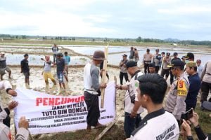 Eksekusi Sawah Di Kajang Berlangsung Kondusif