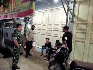 Sinergitas TNI-Polri Patroli Malam Dalam Rangka Harkamtibmas.