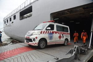 KRI SHS-990 Kembali Dukung Pelayaran dari Bawean Menuju Surabaya