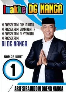 Kemenangan, Arif Sirajuddin Dg Nanga Terpilih Jadi Kades Pa’rappunganta