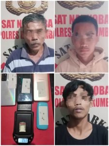 ” Tim Opsnal Resnarkoba Bulukumba, Amankan Tiga Orang Lantaran Terlibat Peredaran Narkotika “