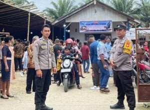 Diperayaan Natal, Polres Pasangkayu Lakukan Pengamanan Geraja