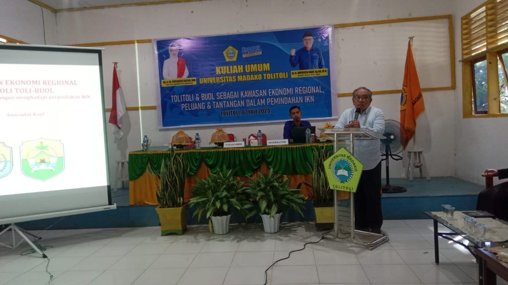 Beri Kuliah Umum di Universitas Madako, dr. Rudi : Peluang dan Tantangan IKN