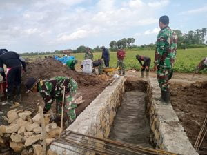 Satgas TMMD Tetap Fokus Selesaikan Pengerjaan Fisik