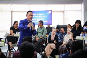 Dari UGM, AHY Ajak Anak Muda Tidak Takut Bicara
