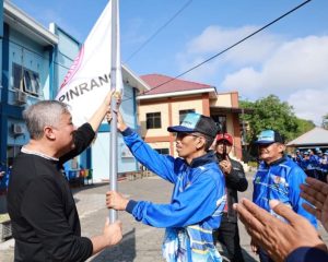 DILEPAS BUPATI PINRANG,RIBUAN GURU DI PINRANG AKAN IKUT PORSENI PGRI SULSEL DI SOPPENG