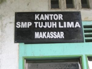 SMP TUJUH LIMA MAKASSAR PUNGUT SUMBANGAN DARI SISWA PULUHAN JUTA RUPIAH TANPA LPJ YANG JELAS