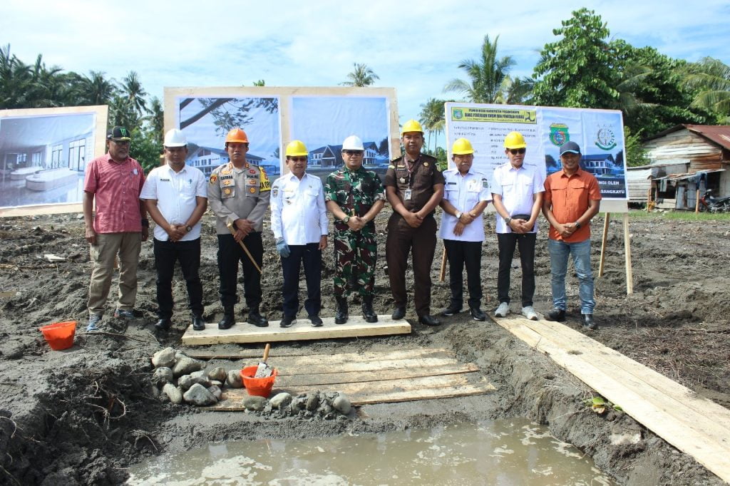 Peletakan Batu Pertama, Bupati Pasangkayu: Memastikan Pembangunan Mall Pelayanan Publik Berjalan Sesuai Rencana