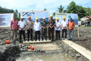 Peletakan Batu Pertama, Bupati Pasangkayu: Memastikan Pembangunan Mall Pelayanan Publik Berjalan Sesuai Rencana