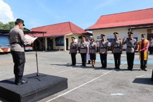 Kapolres Palopo Pimpin Upacara Serah Terima Jabatan Tiga Perwira menengah Polres Palopo | NEWS TV