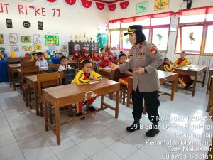 Kunjungan Kapolsek Mamajang Ke SDN Labuang Baji Makassar, Memberi Himbauan Edukasi Kepada Siswa Dan Siswi | NEWS TV