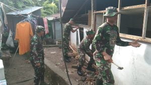 Kodim 1408 Mksr Melakukan Beda Rumah Kapten Inf Amir Koramil Tamalanrea Makassar Ikut Kegiatan Pembongkaran  Rumah, Sebagai Langkah Cepat Menanggapi Perintah KASAD | NEWS TV