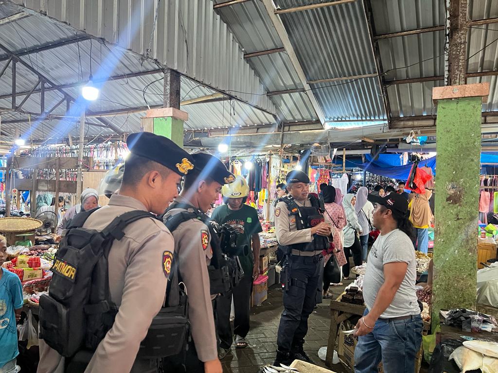 Patroli Preventif Sat Samapta Sambangi Pasar Tradisional | NEWS TV