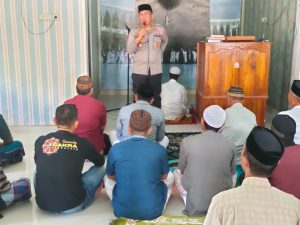 Kapolsek Galsel Terima dan Tampung Aspirasi Warga Melalui Giat 