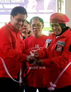 Duet Ketua DPP dan DPD PSI Resmikan ‘Rumah Solidaritas Sahabat James’, Roy Tampanguma Raih Juara 1 Pertandingan Domino