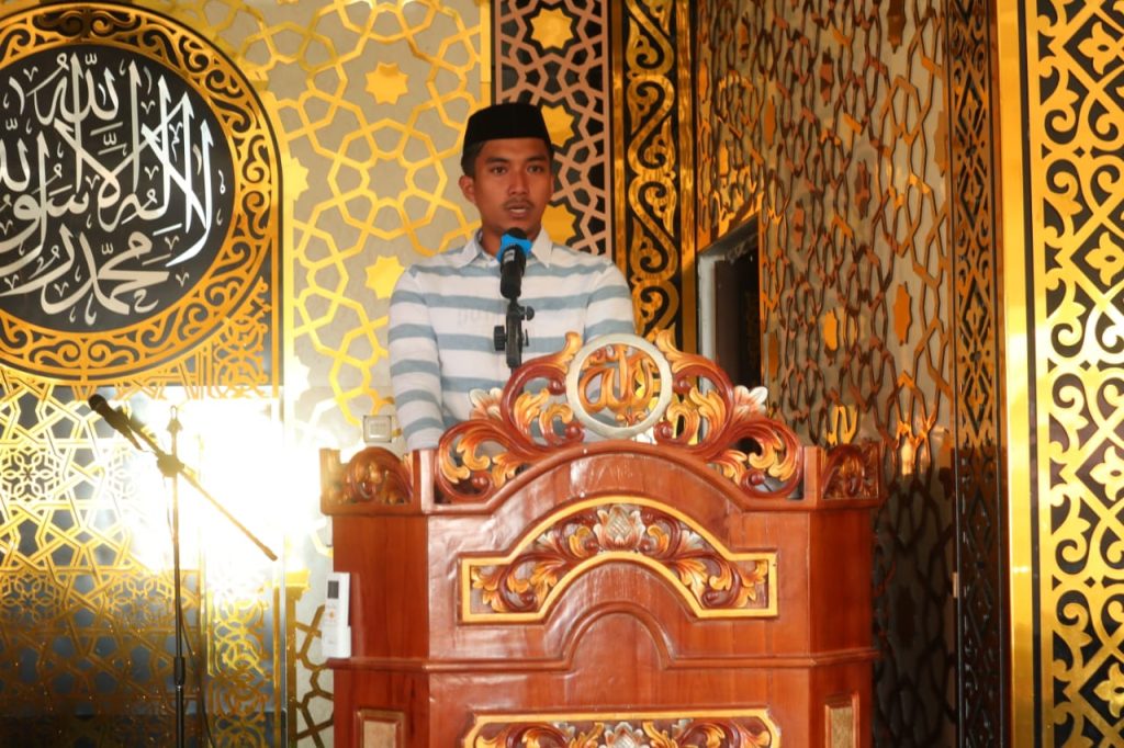 Bripda Naufal Alumni Pondok Pesantren As’adyah, Bawakan Tauziah Di Polres Bulukumba
