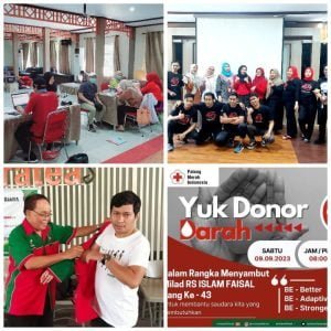Milad, Rumah Sakit Islam Faisal Sukses Menggelar Donor Darah