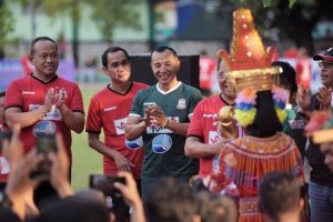 Pangdam XIV/Hsn : Sepak Bola Walikota Cup VI Sebagai Ajang Memotivasi Generasi Muda Bola dan Sarana Komunikasi