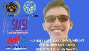 Tanggapan Ketua DPW Media indipenden Online (MIO ) Sulawesi Selatan  Terkait Berita Salah Satu Media Online | NEWS TV