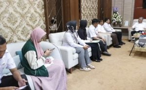 Gelar Audiensi,Bupati Pinrang Terima Kunjungan BPS Pinrang