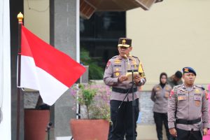 *Polda Sulsel Gelar Upacara kenaikan Pangkat 1,551 Personel Dan Penyambutan Personil Brimob BKO Papua*
