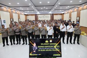 Kunjungan Kerja Ke Polres Bone, Kapolda Sulawesi Selatan berikan arahan kepada Personel Polres Bone. | NEWS TV Indonesia