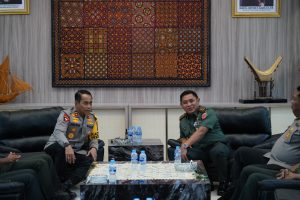 Jalin Silaturahmi dan Perkuat Sinergitas, Pangdam XIV/Hsn Kunjungi Polda Sulawesi Selatan