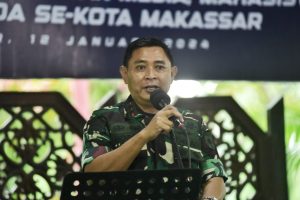 Satukan Tekad Menuju Pemilu 2024 Aman dan Damai, Pangdam XIV/Hsn Gelar Silaturahmi Bersama Awak Media, Ormas, BEM serta Tokoh Pemuda se-Kota Makassar