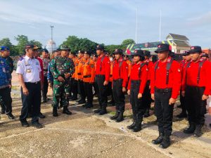 *Memasuki Musim Penghujan, Korem 143/HO Gelar Apel Kesiap Siagaan Penanggulangan Bencana*