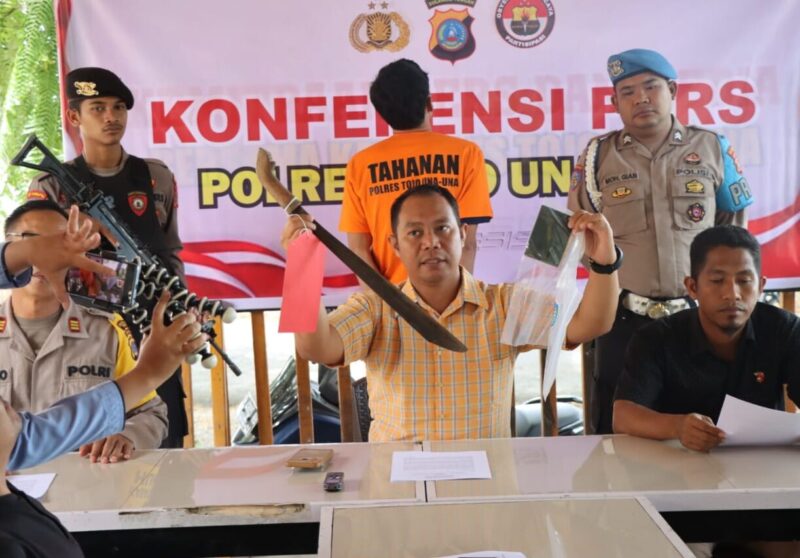 Kasus Pembunuhan KDRT Didesa Bangkagi, Polres Touna Gelar Konferensi Pers | NEWS TV Indonesia